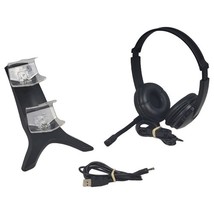 Dual Charging Station &amp; Headset for PS4 Playstation4 - $5.90