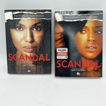 Scandal: The Complete First And Second Season with Slipcovers EUC - £11.17 GBP