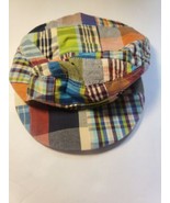 Boys Baby Gap Toddler Newsboy Driving Hat Plaid 12-18 Mo From 2002 - £18.00 GBP