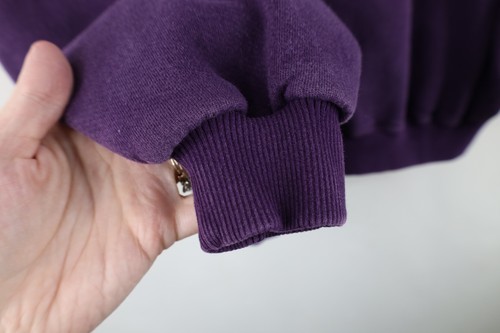 Vintage 90s Streetwear Womens XL Faded Blank Heavyweight Crewneck Sweatshirt Item image 5