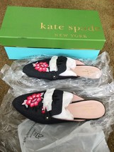 NIB Kate Spade New York Canyon Indigo Denim Embroidered Loafer Mule Size 8.5 - £209.88 GBP
