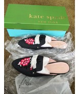 NIB Kate Spade New York Canyon Indigo Denim Embroidered Loafer Mule Size... - £204.99 GBP