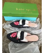 NIB Kate Spade New York Canyon Indigo Denim Embroidered Loafer Mule Size... - $357.20 CAD