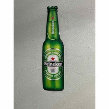 Heineken Bottle Beer Metal Sign - 8” x 23&quot; - £15.05 GBP