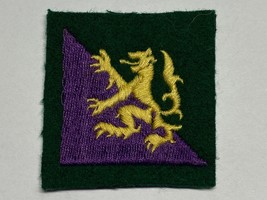 Wwii, Great Britain, North Highland Division, Scottish Command, Patch, On Wool - £7.75 GBP