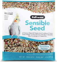 ZuPreem Sensible Seed Enriching Variety for Medium Birds 6 lb (3 x 2 lb) ZuPreem - £68.87 GBP