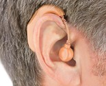 Hammacher Hydas Voice Clarifying Over Ear Amplifier w/Charging Case Rech... - £45.74 GBP