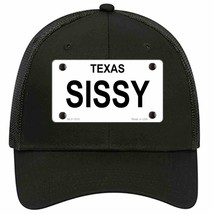 SISSY Novelty Black Mesh License Plate Hat - £23.17 GBP