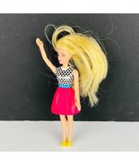 Mattel McDonalds 2017 Retro Look Barbie Doll Miniature Girls Figure Toy - $9.89