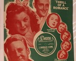Vintage I Should Care Sheet Music Van Johnson Tommy Dorsey 1944 - $3.95