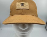NRA-ILA Baseball Cap Hat Khaki Canvas Leather Patch Supporting Freedom S... - $9.74