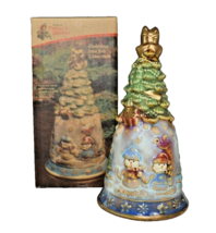 Kirkland&#39;s Potters Garden Christmas Tree Bell Collectible (Christmas/Holidays) - £11.34 GBP
