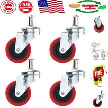 4-Pack 2.5&quot; Caster Wheels with 100 lbs Capacity - Ideal for Furniture &amp; ... - $664.49 MXN