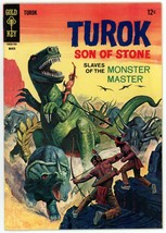 Turok Son of Stone 56 VF 8.0 Silver Age Gold Key 1967 Dinosaurs Painted Cover - £35.61 GBP