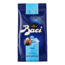 BACI BAG MILK Chocolate 4 Bags 4.40oz. - £31.27 GBP