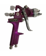 CENTRAL PNEUMATIC PRO. Air Gravity Spray Gun. 47016 Purple “FOR PARTS” - £10.60 GBP