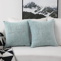 Home Brilliant Modern Decorative Throw Pillow Protectors Super Soft, Teal - £30.01 GBP