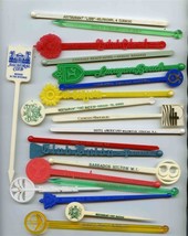 17 Different Caribbean Island Port Hotel &amp; Restaurant 19 total Swizzle Sticks  - $97.02