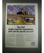 1990 Ford New Holland C-Series Tractor Loaders Ad - £14.78 GBP