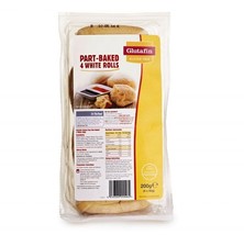 Glutafin Gluten Free Part-Baked White Rolls 4x50g - $10.01