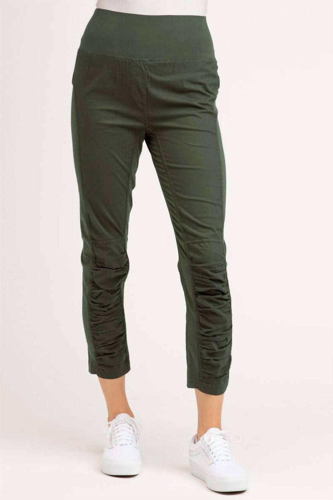 Xcvi High Waist Jetter Crop Pants Olive - $52.00