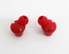 Beats by Dr. Dre Solo Buds Transparent Red In Ear Headphones MUW03LL/A image 2