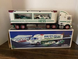 1997 Hess Toy Truck And Racers With Original Box *See Description - £4.63 GBP