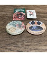 Vintage Lot Of 4 Disney Mickey’s Very Merry Christmas Party Buttons KG - €12,89 EUR
