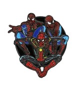 Marvel Comics Spider-Man Three Posed Images Collage Metal Enamel Pin NEW... - £7.78 GBP