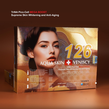 Aqua Skin + Veniscy 126 glutathione- Free Expedite Shipping To Usa - $160.00