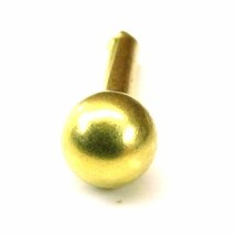 Ball Round Indian Body Piercing Jewelry Nose Stud nase Pin Solid 14k Yellow Gold - £20.77 GBP