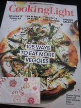 Cooking Light Magazine May 2018 105 Ways To Eat More Veggies Spring Salads New - £7.90 GBP