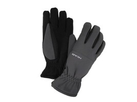 HEAD Waterproof Hybrid Mens Gray Gloves Touchscreen Friendly &amp; Faux Fur Lined - £15.98 GBP