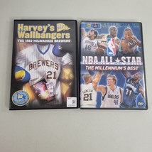 Sports DVD Lot NBA All Star and Harveys Wallbangers DVD - £7.60 GBP