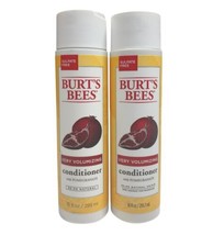 (2) Burt&#39;s Bees Very Volumizing Conditioner with Pomegranate Sulfate Free 10floz - £47.90 GBP