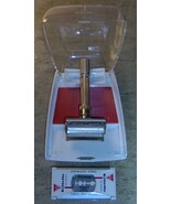 Vintage Gillette Safety Razor and Blades and beat uP Original Case - $1,540.24 MXN