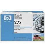New Genuine HP 27X C4127X Black LaserJet Toner Print Cartridge - $99.95