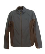 Spyder Men&#39;s Foremost Frontier Blue Full Zip Midlayer Ski Jacket Size Sm... - $109.62 CAD