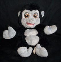 12&quot; Disney Babies Black Tarzan Monkey Baby Baboon Stuffed Animal Plush Toy Ape - £16.36 GBP