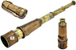 NauticalMart Brass Nautical Antique Telescope - 18 inches Long - £28.14 GBP