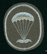 CIRCA 1967-1967, DDR, NVA, PARA, NCO, SLEEVE PATCH, PARACHUTIST, AIRBORNE - $372.79 MXN