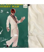 Adult Rocket Man Costume Medium  Jacket Pants Tie &amp; Eyeglasses - $354.12 MXN
