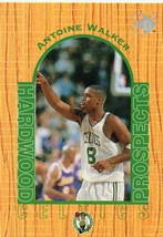 1997 Upper Deck UD3 Antoine Walker RC HARDWOOD PROSPECTS Boston Celtics #6 - £1.55 GBP