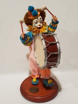 Thomas Blackshear Hallmark Innocent Wonders ZIP DOODLE Clown Figurine 1991 Ltd - $148.49
