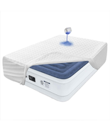 Air Mattress Pad Cover Soft Quilted Matress Protector Waterproof Deep Po... - £38.33 GBP+