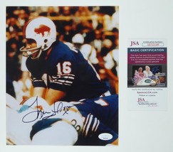Tom Flores Signed Autographed 8x10 Photo Buffalo Bills HOF JSA COA - £39.54 GBP