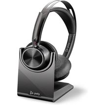 Poly - Voyager Focus 2 UC USB-C Headset (Plantronics) - Bluetooth Dual-Ear (Ster - £135.69 GBP