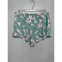 Honeydew Lounge Shorts Women&#39;s M Multicolor Leaves Comfort Drawstring New - $22.19