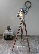 NauticalMart Designer Searchlight Tripod Floor Lamp Home Decor - £156.48 GBP