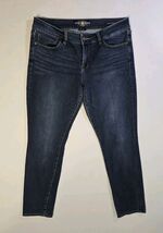 Lucky Brand Lolita Skinny Jeans Women Size 10/30 A (32x28.5) Dark Blue D... - $13.07
